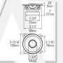 Коаксиальная акустика JBL GTO428